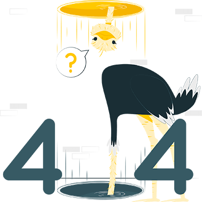 Page not found illustration